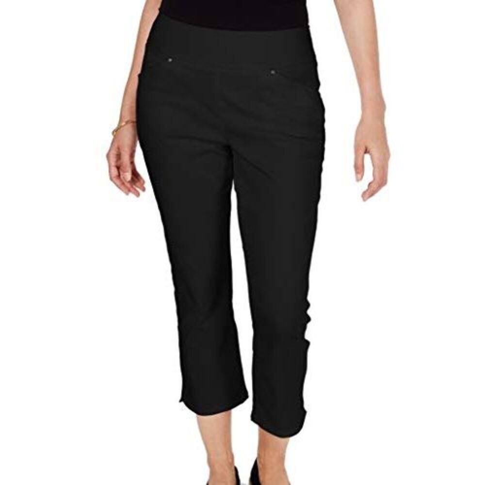 INC International Concepts Curvy Pull On Skinny Cropped Pants
